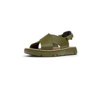 Camper, Oruga Sandal, Women Sandal, Medium Green, 37, (EU)