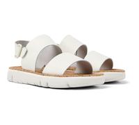 Camper, Oruga Sandal, Women Sandal, White Natural, 38, (EU)