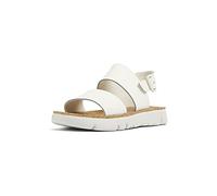 Camper, Oruga Sandal, Women Sandal, White Natural, 38, (EU)