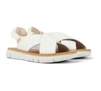 Camper, Oruga Sandal, Women Sandal, White Natural, 41, (EU)