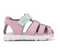 CAMPER Oruga - Sandalen für ERSTE SCHRITTE - Rosa, Größe 26, Glattleder/Textile