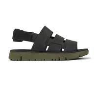 Camper, Oruga Sandal, Men Sandal, Black, 42, (EU)