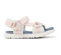 CAMPER Oruga - Sandalen für Mädchen - Weiß,Rosa, Größe 31, Textile