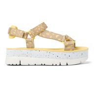CAMPER Oruga Up - Sandalen für Damen - Beige,Gelb, Größe 38, Textile