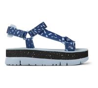 CAMPER Oruga Up - Sandalen für Damen - Blau, Größe 37, Textile