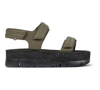 CAMPER Oruga Up - Sandalen für Damen - Grün, Größe 37, Glattleder