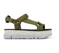 CAMPER Oruga Up - Sandalen für Damen - Grün, Größe 39, Textile
