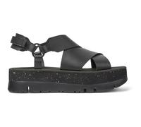 Camper, Oruga Up, Women Sandal, Black, 42, (EU)