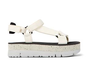 CAMPER Oruga Up - Sandalen für Damen - Weiß, Größe 35, Textile