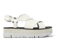 CAMPER Oruga Up - Sandalen für Damen - Weiß, Größe 39, Glattleder