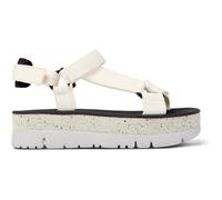 Camper, Oruga Up, Women Sandal, White Natural, 39, (EU)