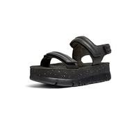 Camper, Oruga Up, Women Sandal, Black, 35, (EU)