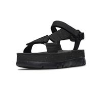 Camper, Oruga Up, Women Sandal, Black, 38, (EU)