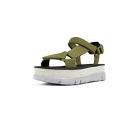 Camper, Oruga Up, Women Sandal, Medium Green, 37, (EU)