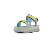 Camper Oruga Up Damen Sandalen grün/gelb/blau - 39