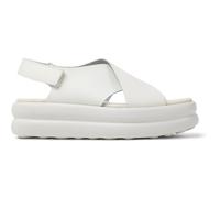 Camper, Pelotas Flota Up, Women Sandal, White Natural, 38, (EU)