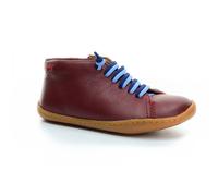 Camper Peu Cami Sella Tie Burgundy (90019-098) K weinrote Mid Cut Barfußschuhe
