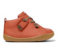CAMPER Peu - Smarte freizeitschuhe für ERSTE SCHRITTE - Orange, Größe 25, Glattleder