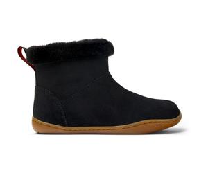 CAMPER Peu - Stiefel für Mädchen - Schwarz, Größe 30, Veloursleder