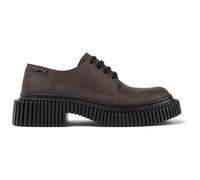 CAMPER Pix Berlin - Lässige schuhe für Damen - Braun, Größe 35, Veloursleder