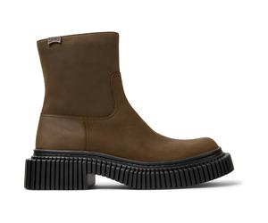 CAMPER Pix Berlin - Stiefeletten für Damen - Braun, Größe 36, Veloursleder