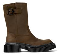 CAMPER Pix Berlin - Stiefeletten für Damen - Braun, Größe 41, Veloursleder