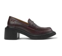 CAMPER Pix London - Elegante schuhe für Damen - Burgund, Größe 39, Glattleder