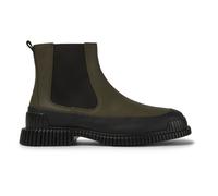 CAMPER Pix - Stiefeletten für Herren - Grün,Schwarz, Größe 40, Glattleder