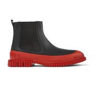 CAMPER Pix - Stiefeletten für Herren - Schwarz,Rot, Größe 44, Glattleder