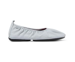 CAMPER Right - Ballerinas für Damen - Grau, Größe 37, Glattleder