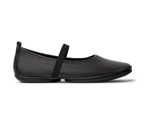 CAMPER Right Nina - Ballerinas für Damen - Schwarz, Größe 38, Glattleder