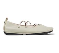 CAMPER Right Nina - Flache schuhe für Damen - Beige, Größe 39, Glattleder