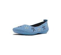 Camper, Right Nina, Women Moccasin/Ballerina, Medium Blue, 42, (EU)