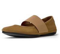 Camper, Right Nina, Women Moccasin/Ballerina, Medium Brown, 38, (EU)