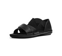 Camper, Right Nina, Women Sandal, Black, 36, (EU)