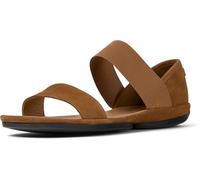 Camper, Right Nina, Women Sandal, Medium Brown, 37, (EU)