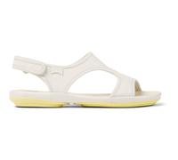 Camper Damen Right Nina K201514 Flat Sandal, Weiß 002, 41 EU