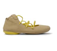 CAMPER Right - Stiefeletten für Damen - Beige, Größe 35, Veloursleder