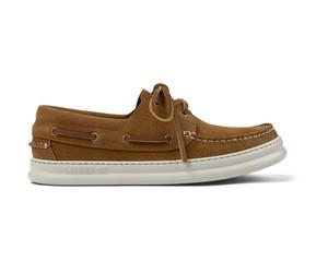CAMPER Runner - Lässige schuhe für Herren - Braun, Größe 41, Veloursleder