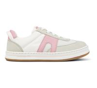 CAMPER Runner - Smarte freizeitschuhe für Mädchen - Weiß,Beige,Rosa, Größe 35, Textile/Glattleder