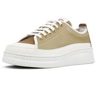 CAMPER Twins - Sneaker für Damen - Braun ,Weiß,Grün, Größe 37, Glattleder
