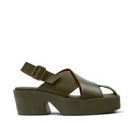 Camper Sandaletten mit Absatz - Sandalen Billie Billie - Gr. 38 (EU) - in Grün - für Damen