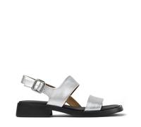 Camper Damen Dana K201486 2-Strap Sandal, Medium Gray 012, 38 EU