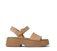Camper Sandaletten mit Absatz - Sandalen Tasha - Gr. 41 (EU) - in Beige - für Damen