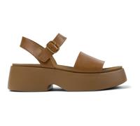 CAMPER Tasha - Elegante schuhe für Damen - Braun, Größe 39, Glattleder