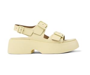 CAMPER Tasha - Elegante schuhe für Damen - Gelb, Größe 38, Glattleder