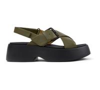 CAMPER Tasha - Elegante schuhe für Damen - Grün, Größe 39, Glattleder