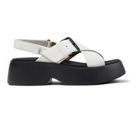 CAMPER Tasha - Elegante schuhe für Damen - Weiß, Größe 37, Glattleder