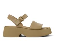 CAMPER Tasha - Sandalen für Damen - Braun, Größe 38, Glattleder