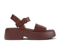 CAMPER Tasha - Sandalen für Damen - Burgund, Größe 35, Glattleder